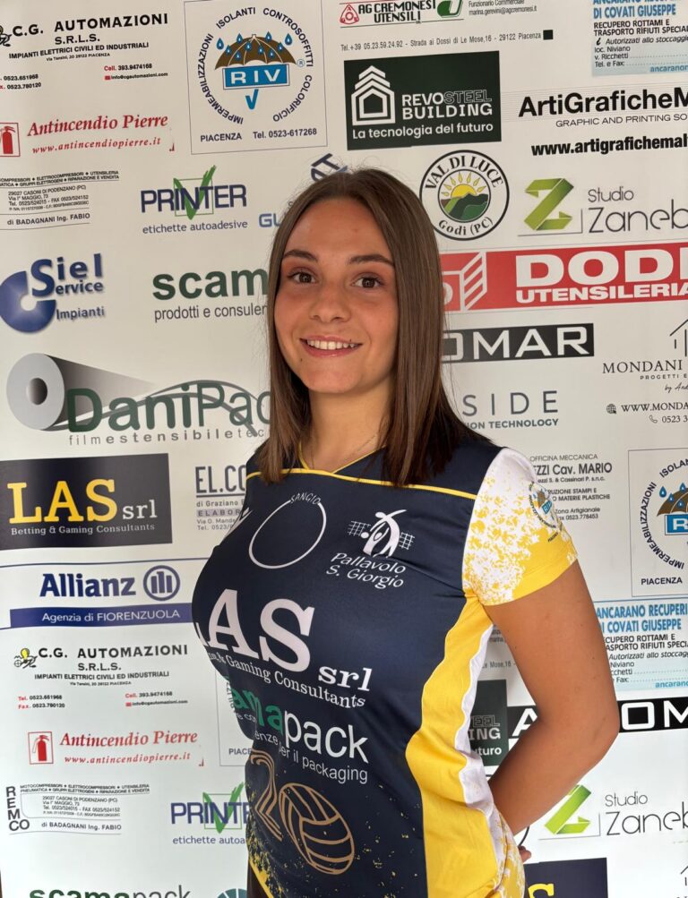 Lisa Bonelli completa la regia della Pallavolo San Giorgio Piacentino