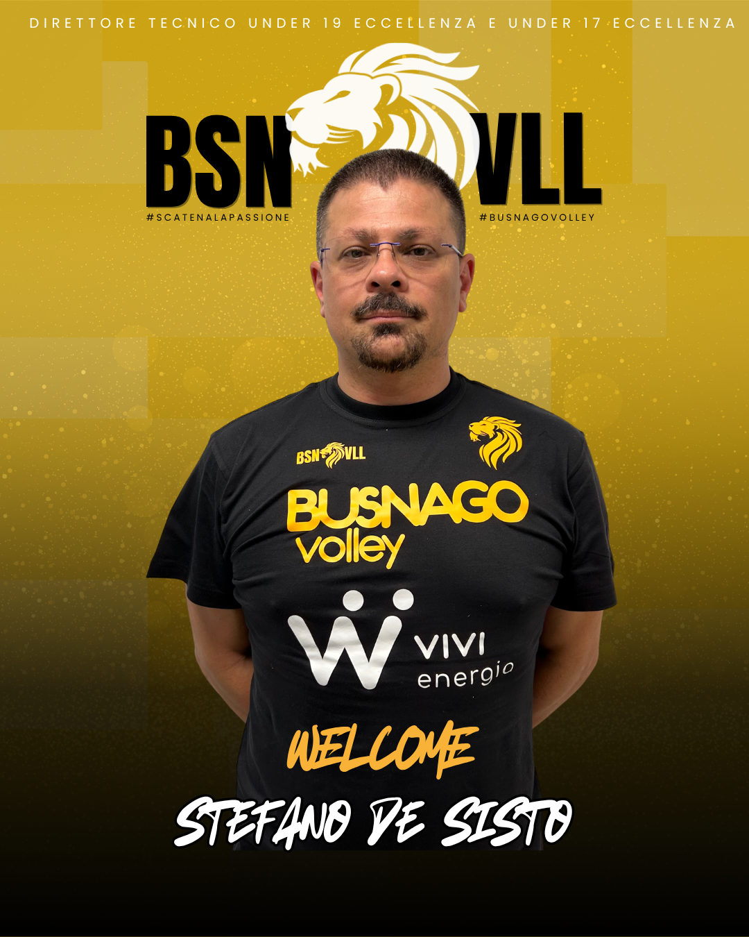 Busnago Volley, Stefano De Sisto nuovo direttore tecnico U19 e U17 Eccellenza