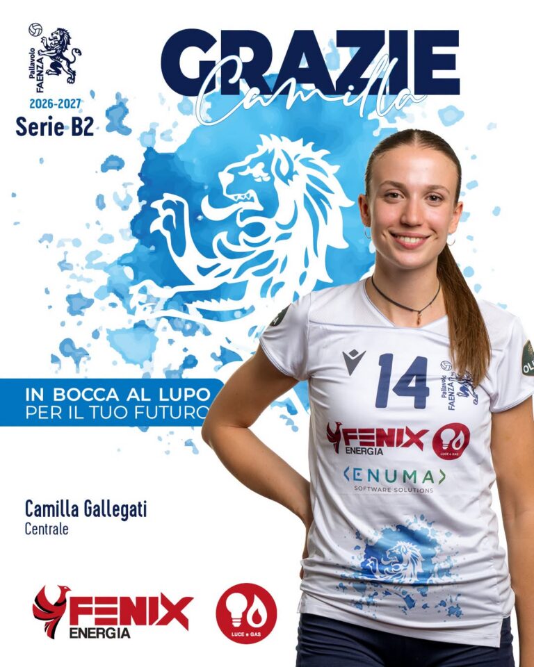 Faenza saluta Camilla Gallegati: la centrale riparte da Massa Lombarda