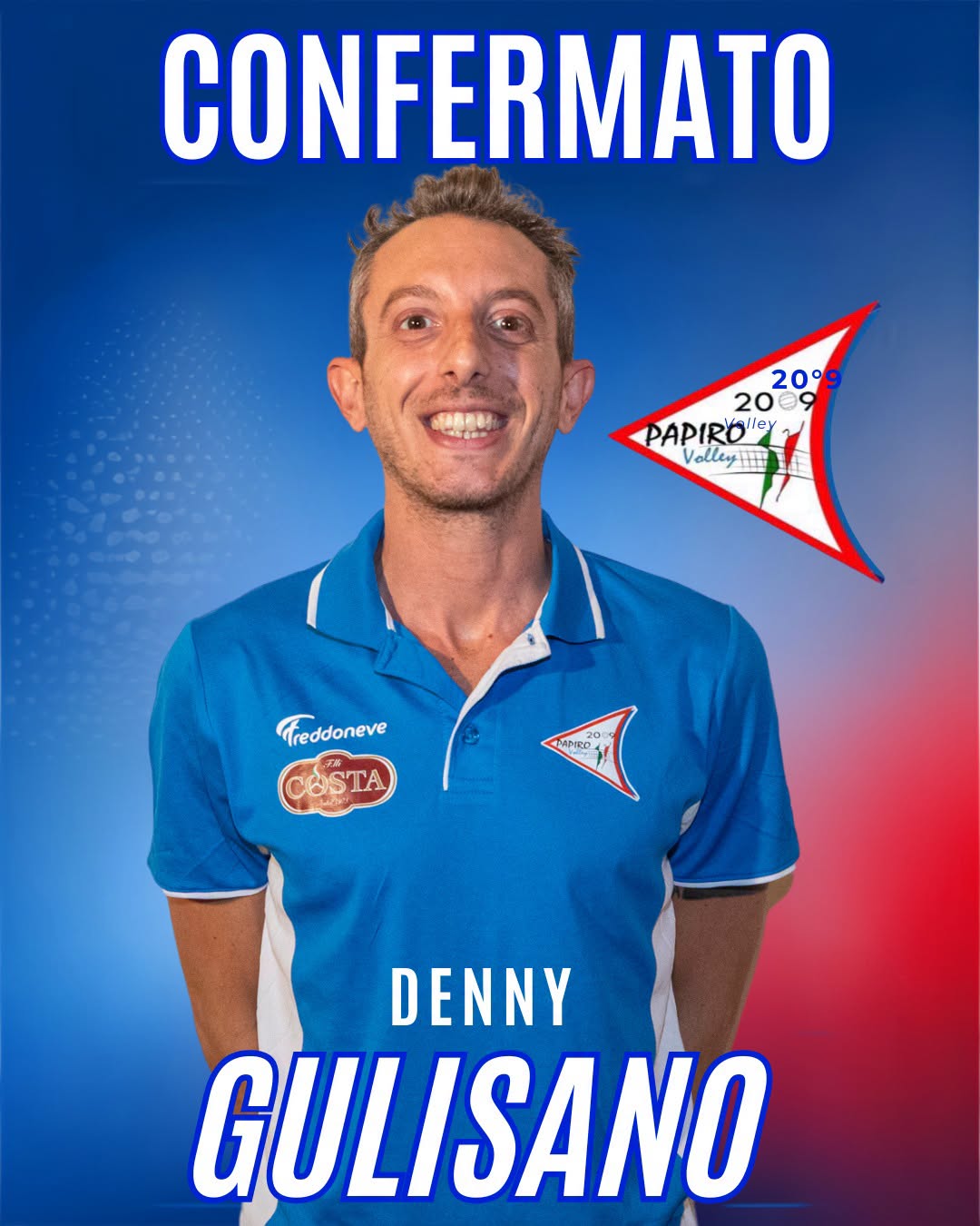Papiro, Denny Gulisano confermato per la quarta stagione