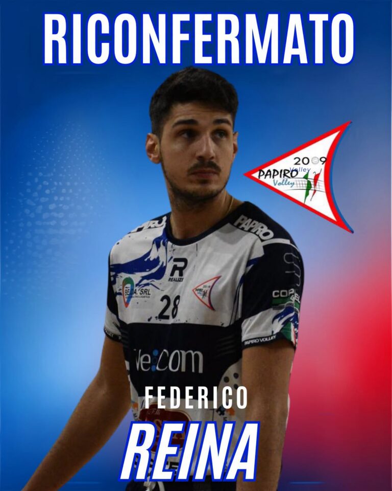 Papiro Fiumefreddo, Federico Reina confermato per la nuova Serie B