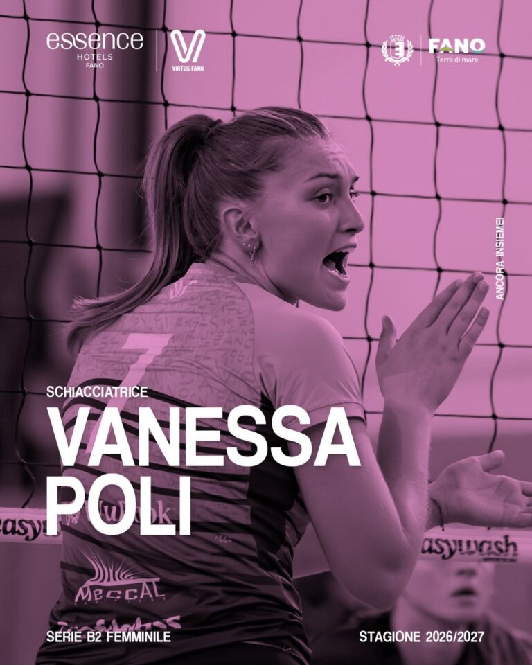 Virtus Fano, Vanessa Poli resta dopo la promozione in B2
