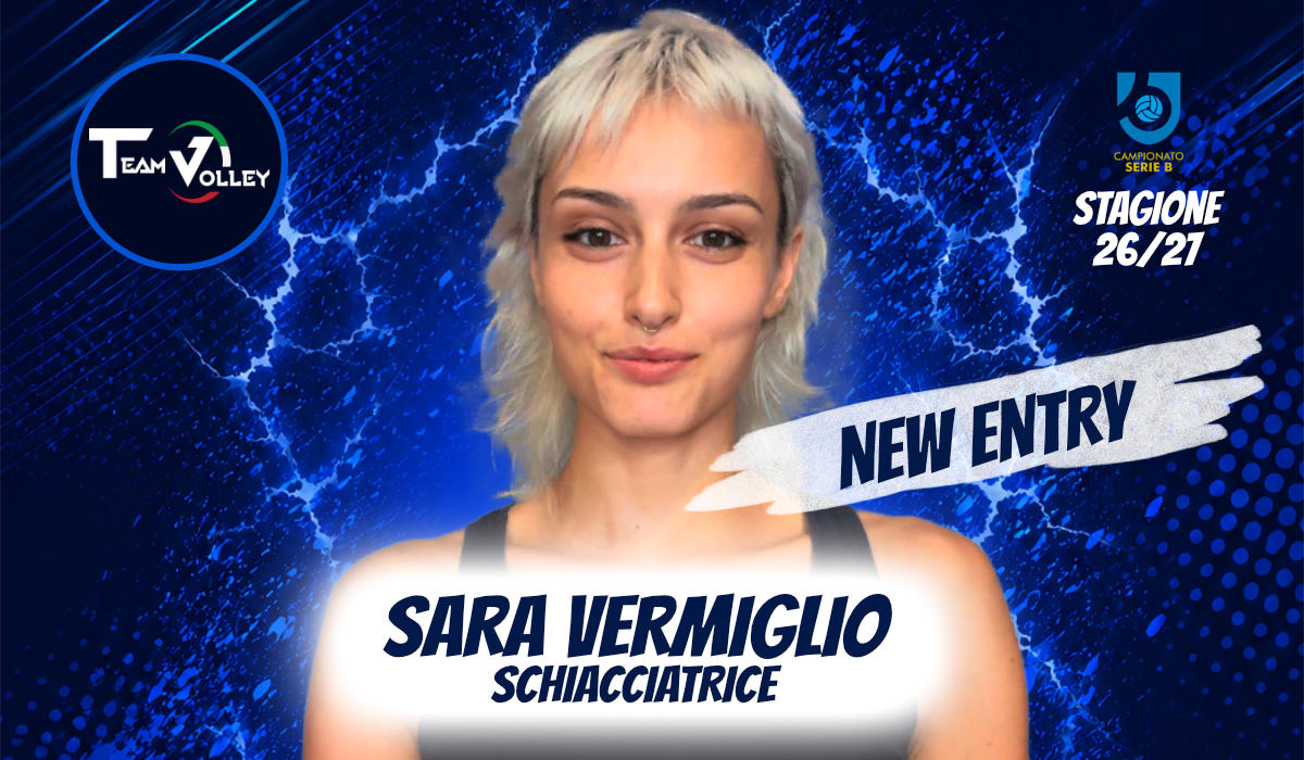 Sara Vermiglio completa il roster di TeamVolley per la Serie B2