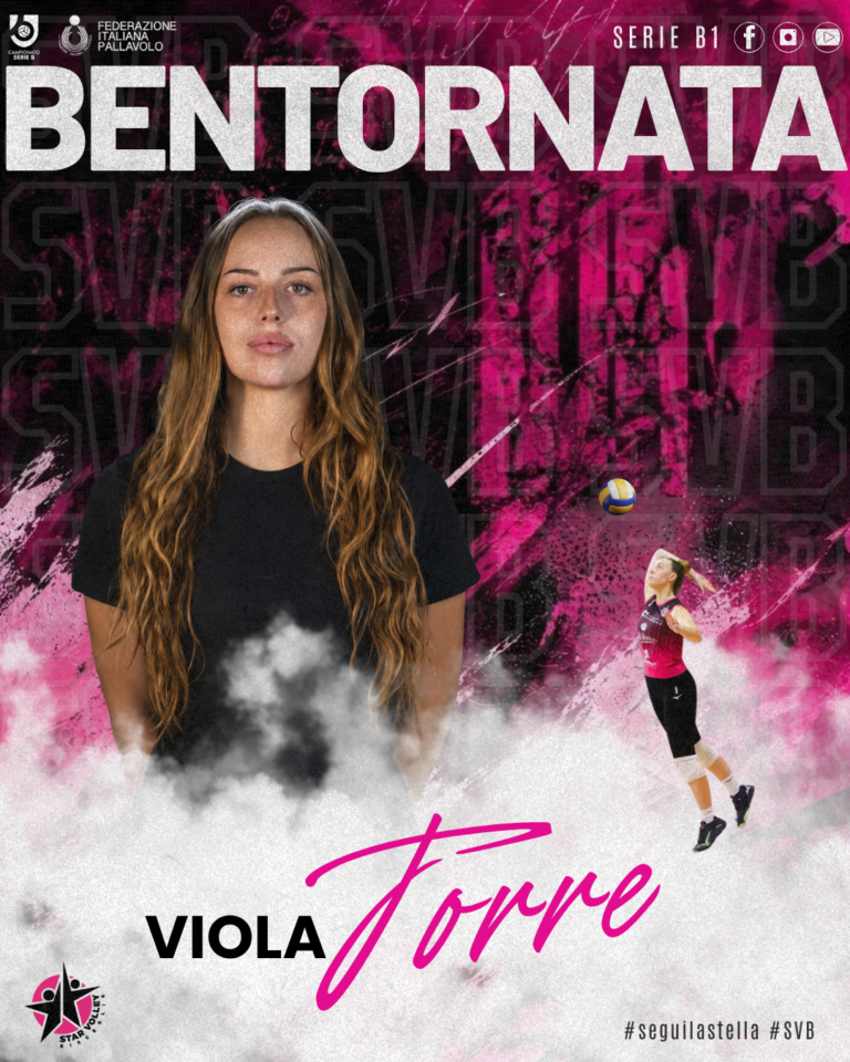 Viola Torre torna alla Star Volley Bisceglie