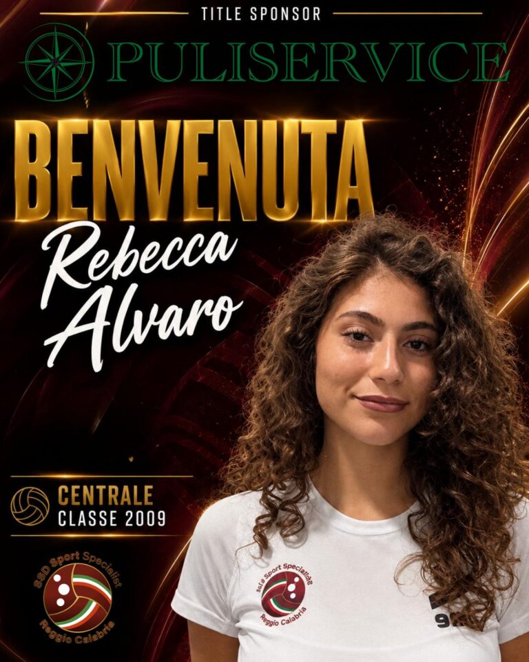 Puliservice: ufficiale l’arrivo della giovane centrale Rebecca Alvaro La società accoglie con entusiasmo la classe 2009,