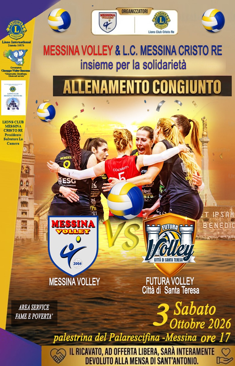 Comunicato Stampa Messina Volley n 20 del 29-09-2026 Campionato Serie B2 femminile