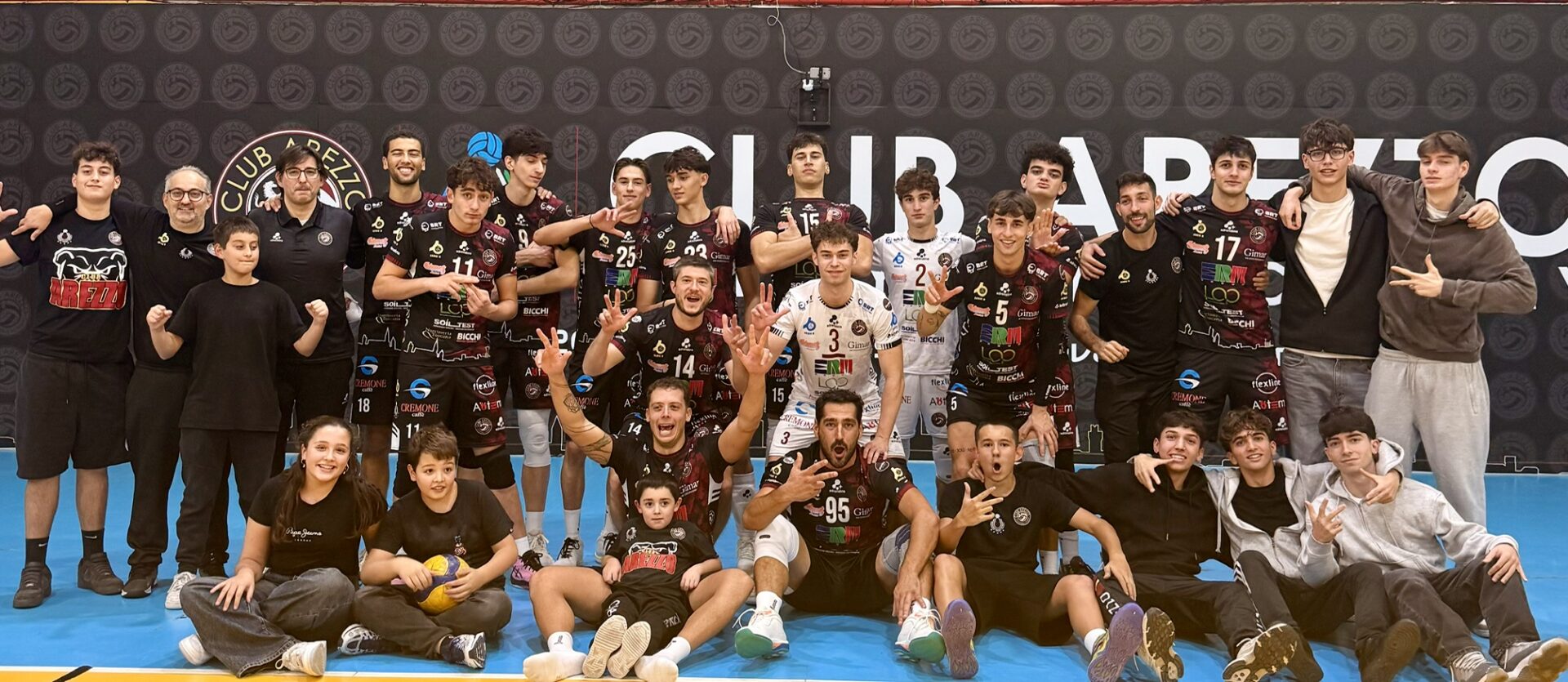 Serie B – Club Arezzo, vittoria all’esordio casalingo: Mirandola battuta 3-1