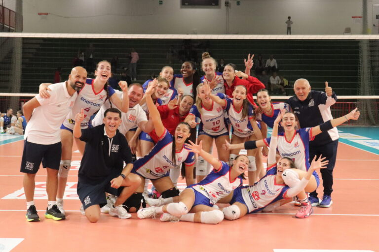 Enercom Fimi, esordio vincente: Cogne battuta 3-1 al PalaBertoni
