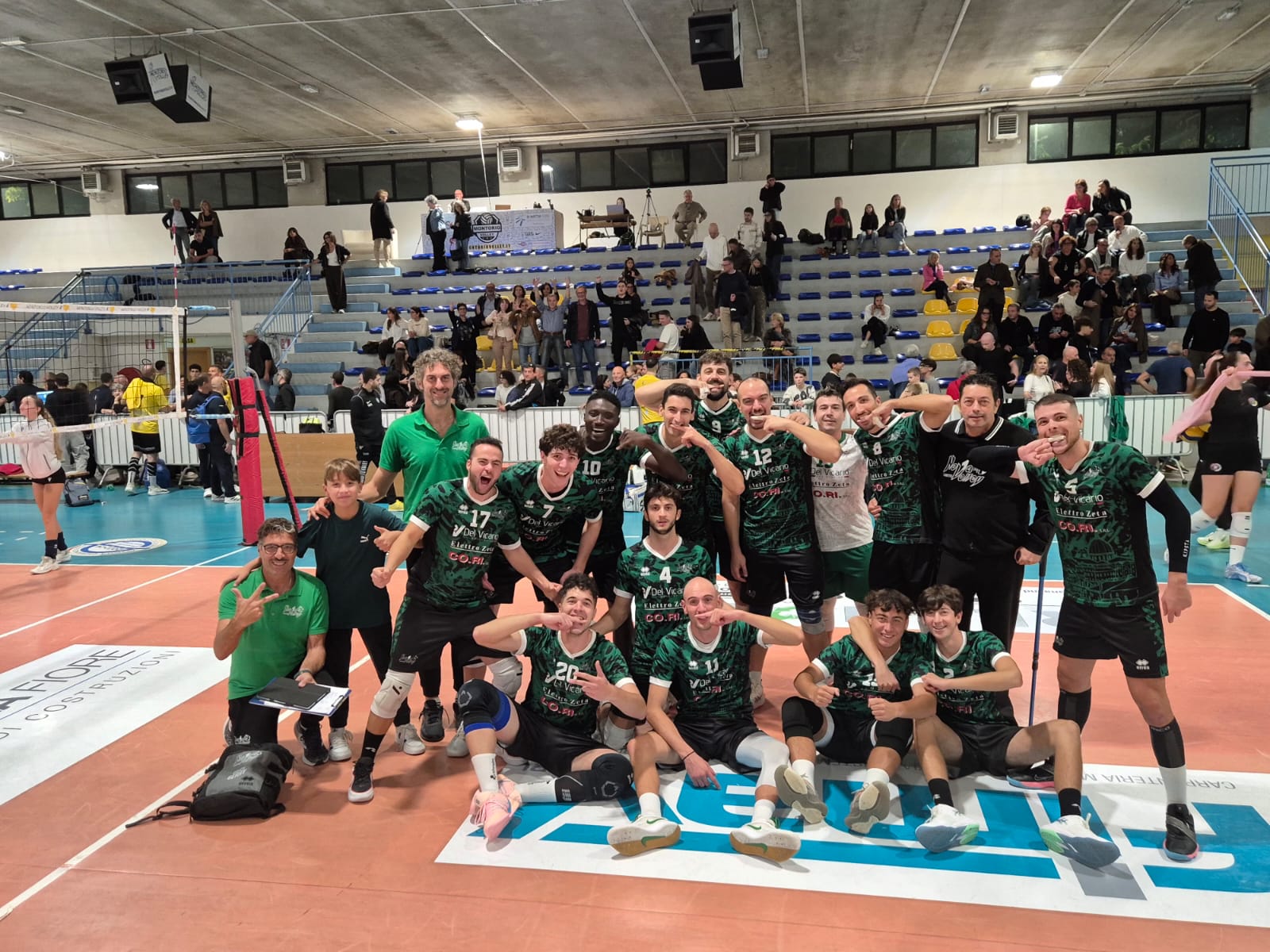 PALLAVOLO SERIE B Gir.E - 1’ GIORNATA - MONTORIO AL V. – NOVA VOLLEY LORETO 1-3